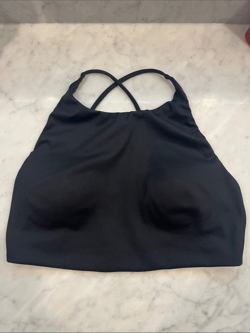 Victoria's Secret Black Cross-Back Sports Bralette - Picture 2 of 5